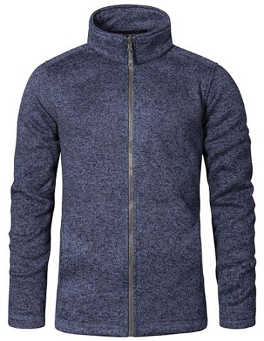 PRM-7720-Mens Knit Fleece Jacket C+